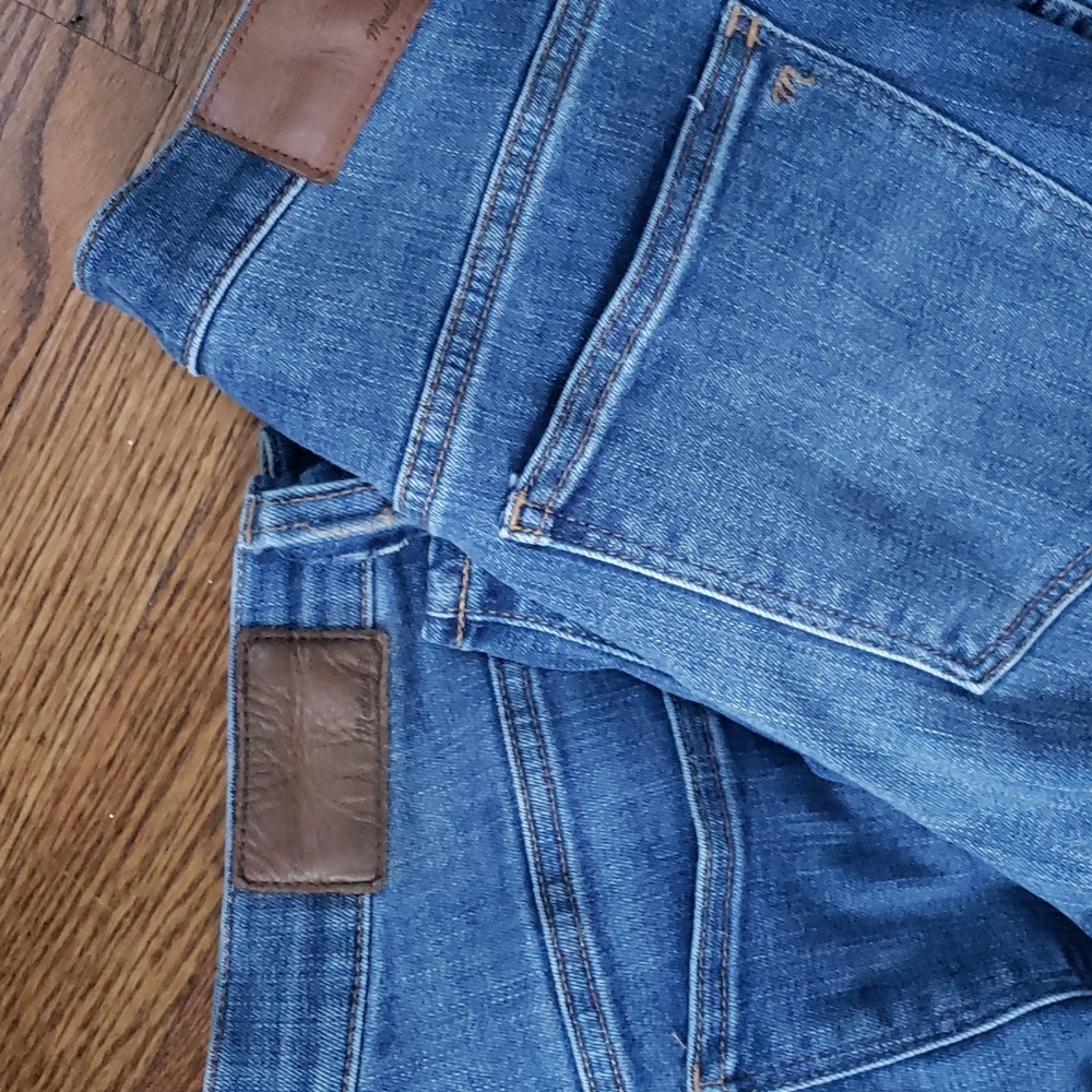 2 Pairs Madewell 10"rise roadtrippers